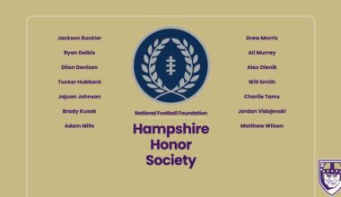 Fourteen Britons Recognized on NFF Hampshire Honor Society List
