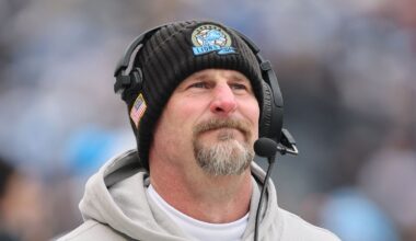 Detroit Lions Celebrate Dan Campbell on His Big Day