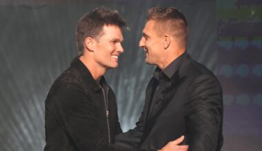 Rob Gronkowski Says Tom Brady Is on a ‘Hot Streak’