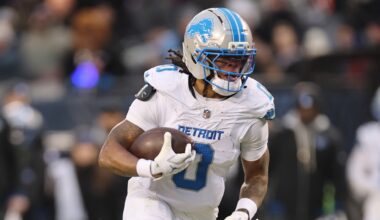 Lions' Jahmyr Gibbs Unveils Eye-Catching New Look