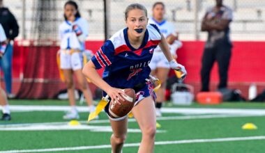 Catherine Piccininni's 5 TDs lead Smithtown flag football over Copiague