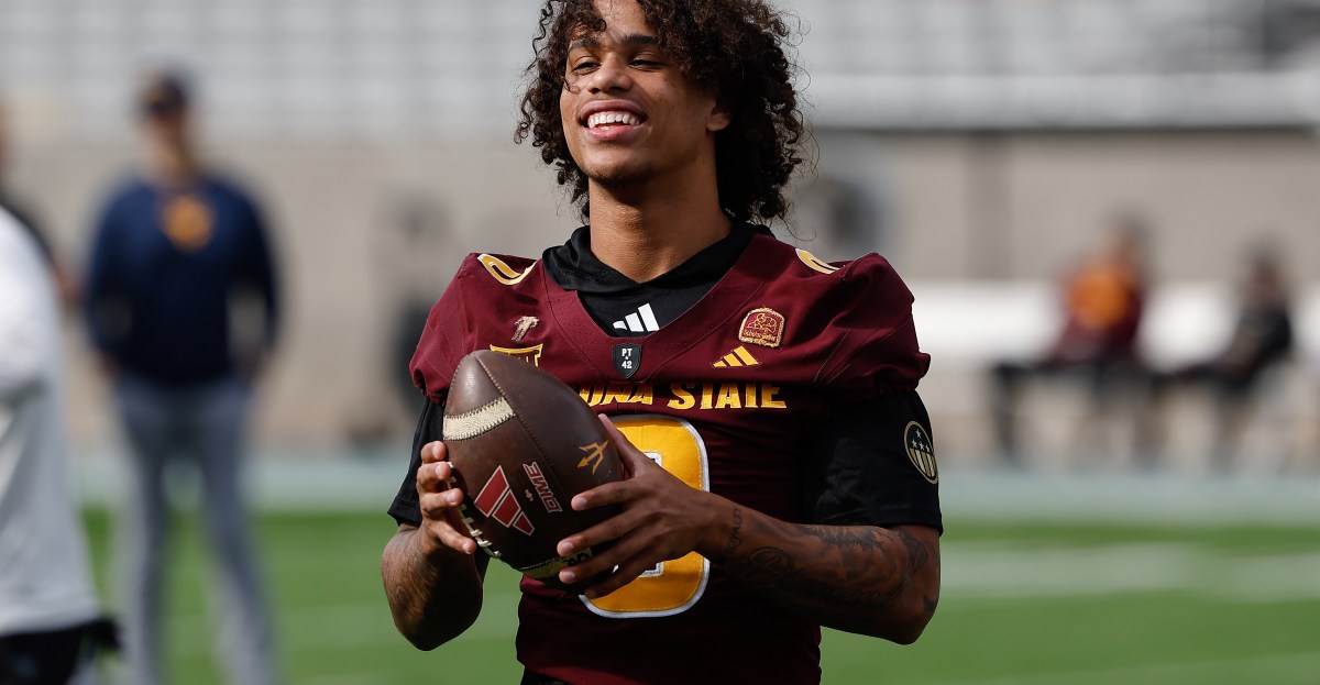 Jon-Eric Sullivan attends star wideout’s final workout