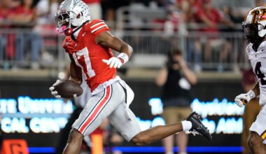 Carnell Tate NFL Draft profile and projection