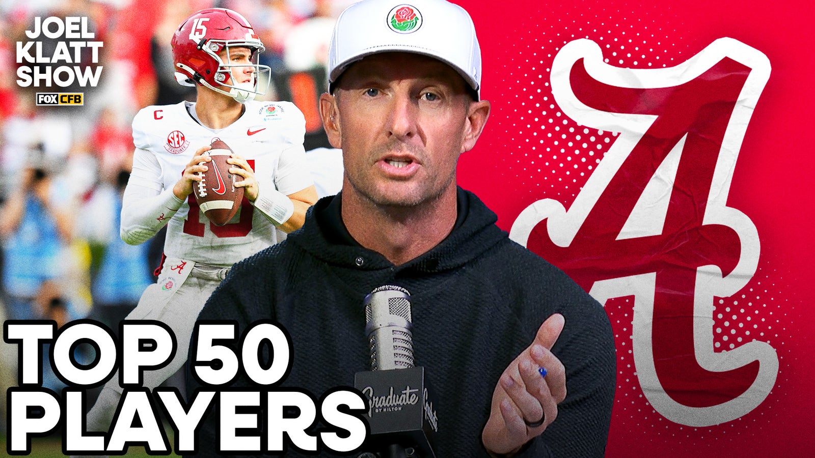 Ty Simpson in Joel Klatt's top 50 players 🏈 