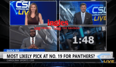 QUICK SIX: Who will most likely be Panthers’ No. 19 pick? Could they pick a WR?