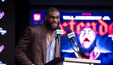 Texans' Will Anderson Jr. celebrates $150M extension