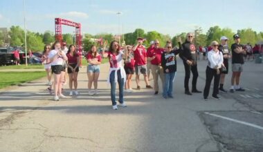 IU spring football game sees large turnout