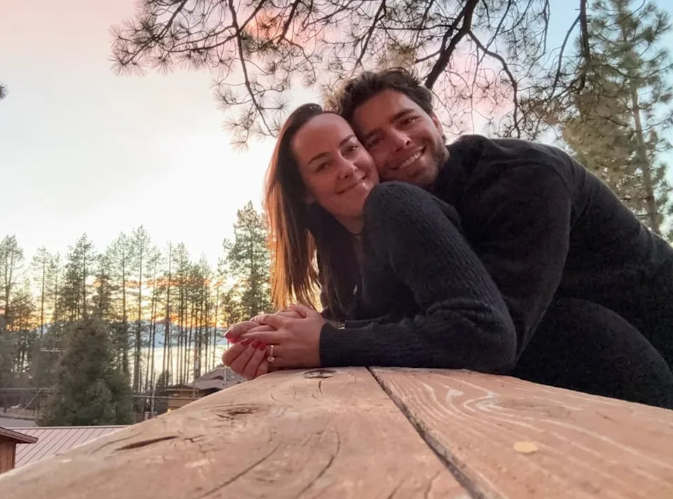 <p>Jena Malone and Jack Buckley</p>