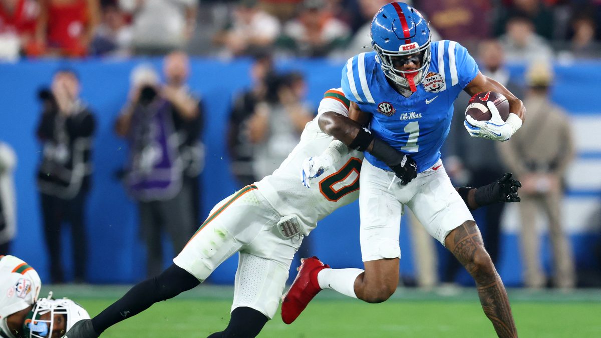 Saints eye Ole Miss speedster De’Zhaun Stribling as Day 2 draft steal