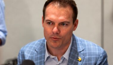 Mar 30, 2026; Phoenix, AZ, USA; Minnesota Vikings head coach Kevin O'Connell during the 2026 NFL Annual League Meeting at the Arizona Biltmore.