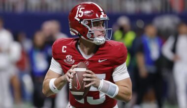 New Ty Simpson Rumors on Jaxson Dart Comparison amid Cardinals & Jets Buzz, Latest Mock Drafts