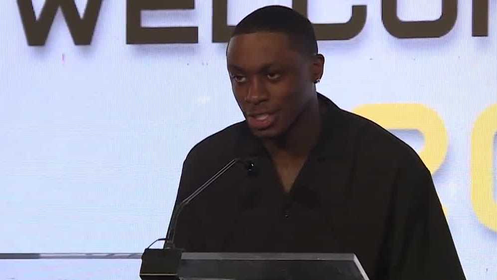 Xavier Worthy attends Arrowhead event focused on school leadership