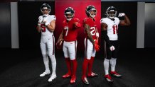 Falcons new uniforms