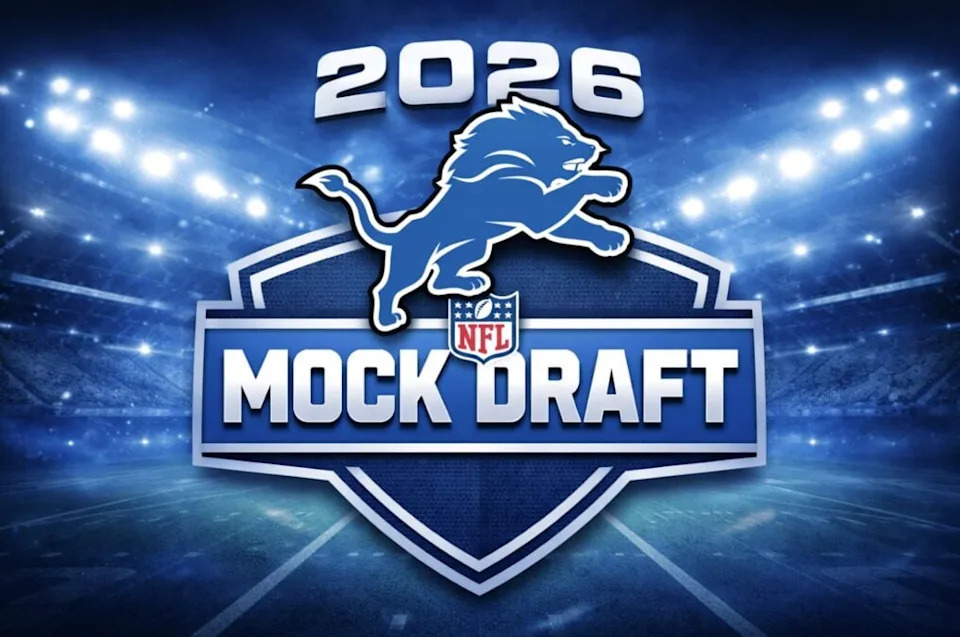 Lions 2026 NFL Mock Draft EDGE Detroit Lions Dan Brugler 2026 NFL Mock Draft Detroit Lions mock draft Dane Brugler Detroit Lions Spencer Fano