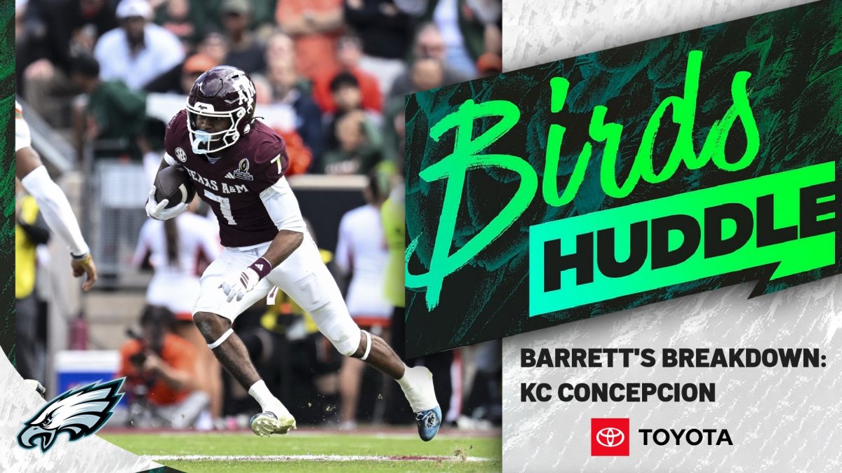 Texas A&M WR KC Concepcion – NBC Sports Philadelphia