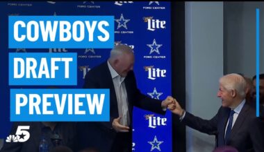 Cowboys draft questions loom after Clinton’s unexpected appearance – NBC 5 Dallas-Fort Worth