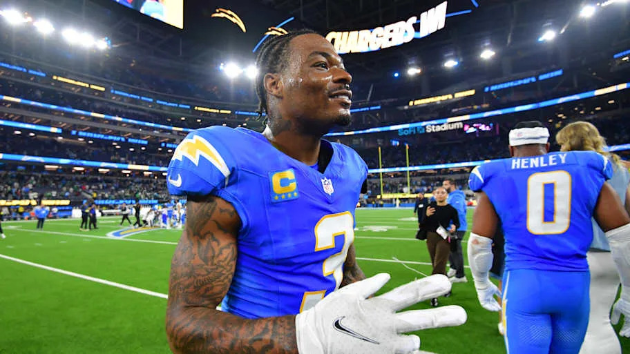 Los Angeles Chargers safety Derwin James 