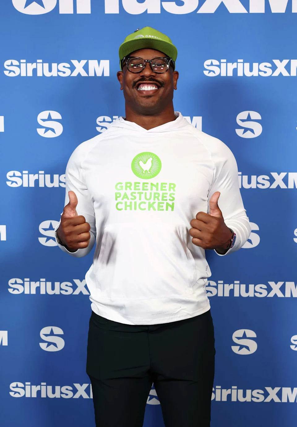 Von Miller visits SiriusXM on Radio Row at Super Bowl LX on February 04, 2026 in San Francisco, California. (Cindy Ord/Getty Images for SiriusXM)
