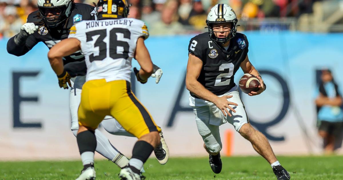 Former Vanderbilt QB Diego Pavia visits Carolina Panthers | Sports