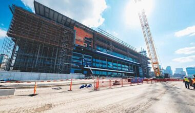 Nissan Stadium Construction 75 Percent Complete | Pith in the Wind | Nashville News