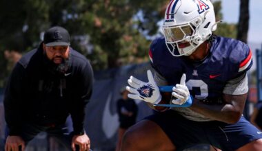 Arizona spring football notes, practice 14: Wildcats press pause to support UA beach volleyball