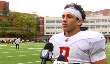 WSU Football Media Availability: LB Isaiah Hung, TE Hudson Cedarland, Coach Derek Sage | Washington State