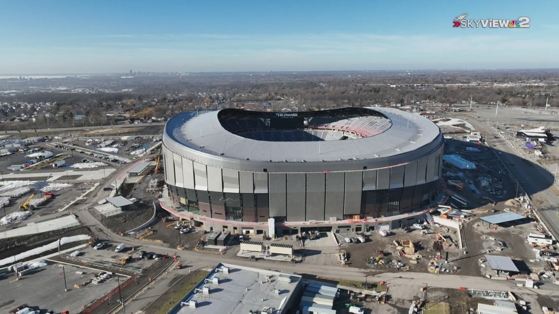 New Bills stadium is set to open for the Blue and Red scrimmage