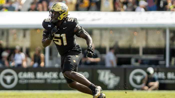 Source: UCF speedy edge rusher Malachi Lawrence visited Texans this week