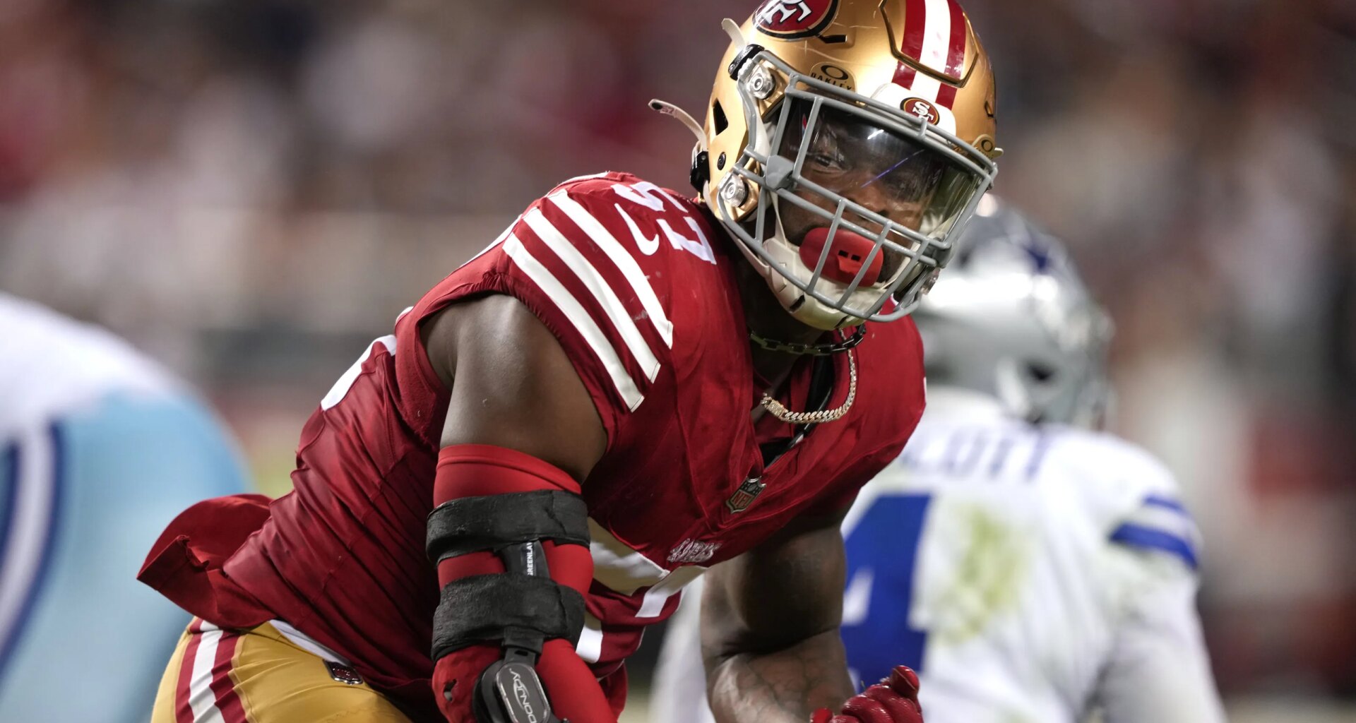 49ers LB Dre Greenlaw reveals what he said to get suspended in 2025