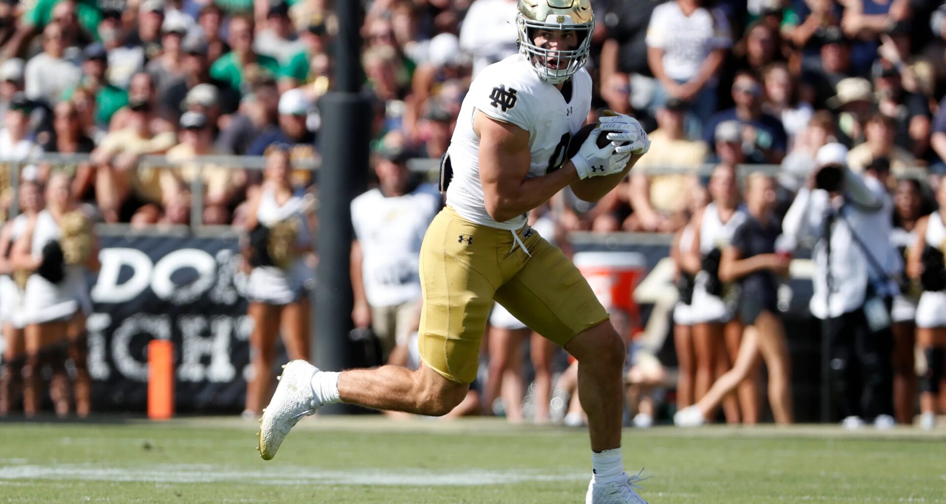 Former Notre Dame TE Eli Raridon heads to New England in NFL Draft