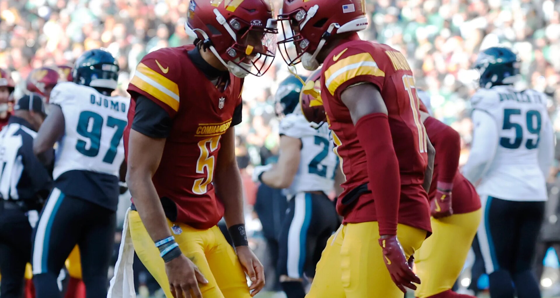 Jayden Daniels already taking the lead