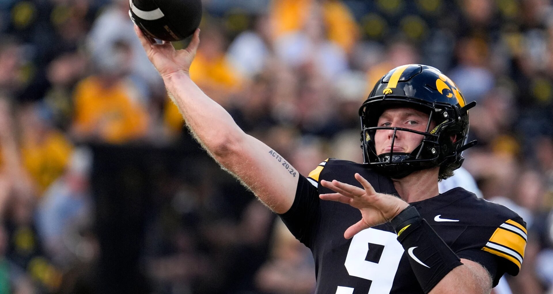 Iowa football QB competition 'not even close to clear'