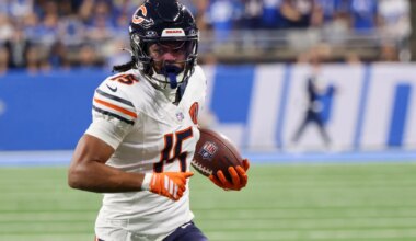 Bears HC Ben Johnson sounds off on Rome Odunze's drop issues