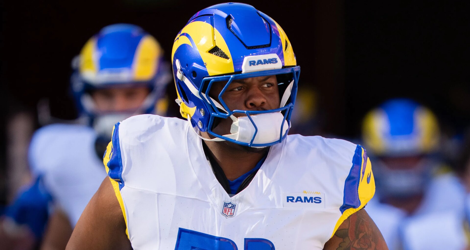 Rams OT had the third-lowest blown block rate in 2025