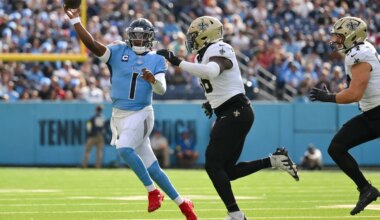 Cam Ward, Drake Maye cover athletes for 2025 Topps Chrome Football