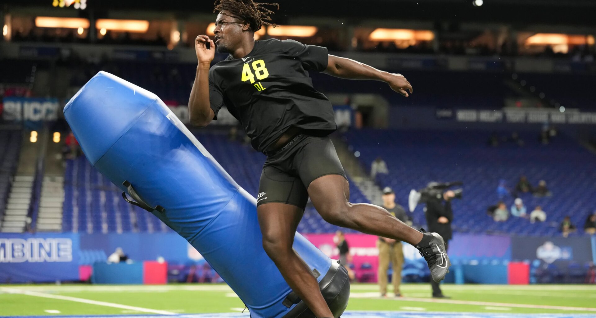 Top athletic testing prospects at key positions for Colts