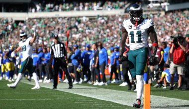 Rams confirm prior interest in Eagles star pass catcher A.J. Brown