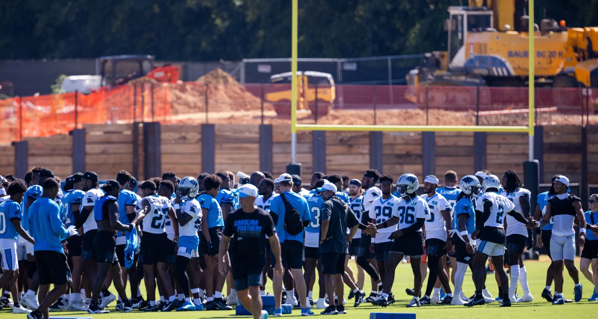 Panthers reportedly planning to hold joint practice with Titans