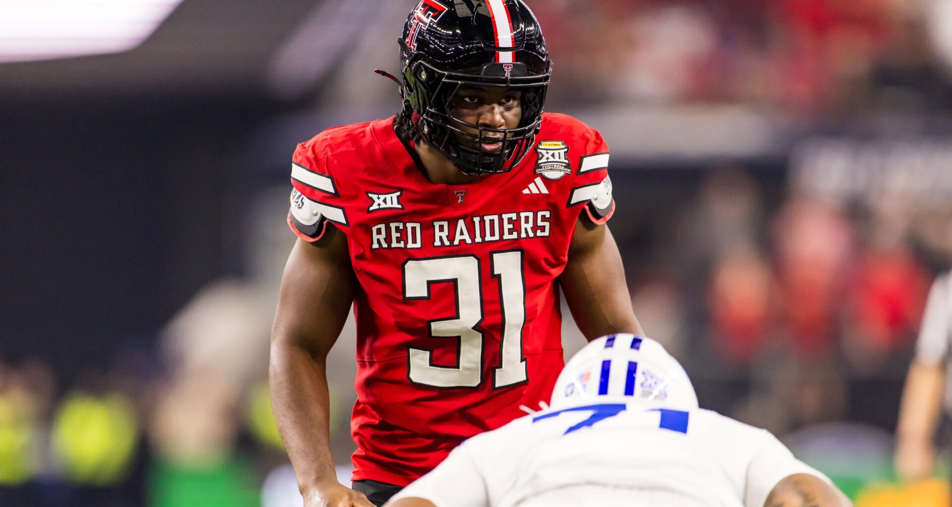 Arizona Cardinals met with Texas Tech EDGE David Bailey