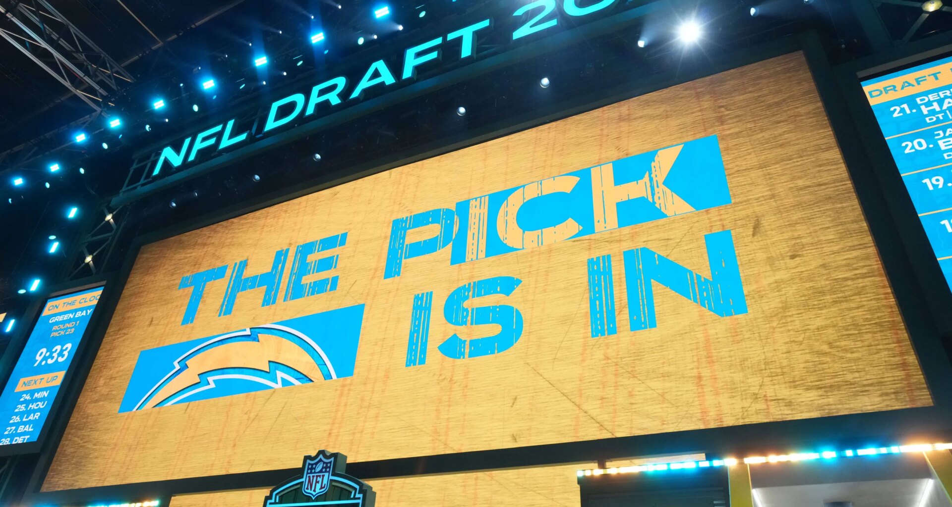 Chargers' 2026 NFL draft hats revealed