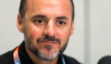 Baltimore Ravens Jesse Minter reacts to the Orioles opening day