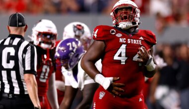 No. 22, NC State DT Brandon Cleveland