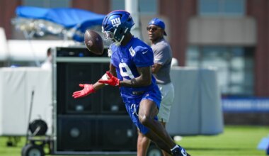 New York Giants cut four players