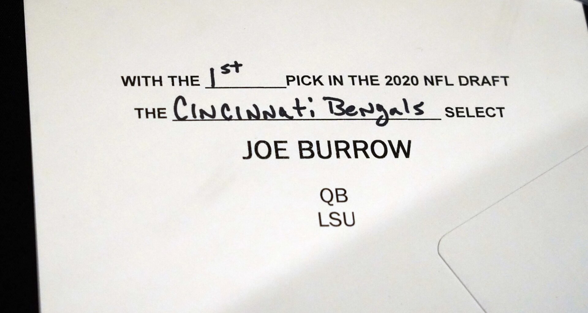 Every NFL draft first overall pick in history