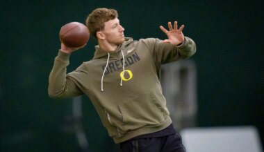 Dillon Thieneman to Panthers in beat writer's new mock