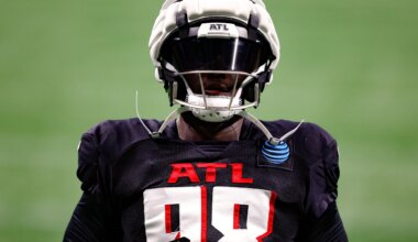 Falcons GM explains why Ruke Orhorhoro was traded to Jaguars