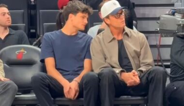 Tom Brady Brings Son Jack, 18, Courtside as the Father-Son Duo Enjoy an NBA Game in Miami
