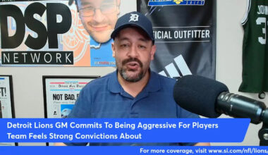 Detroit Lions GM Brad Holmes Will Remain Aggressive During Draft