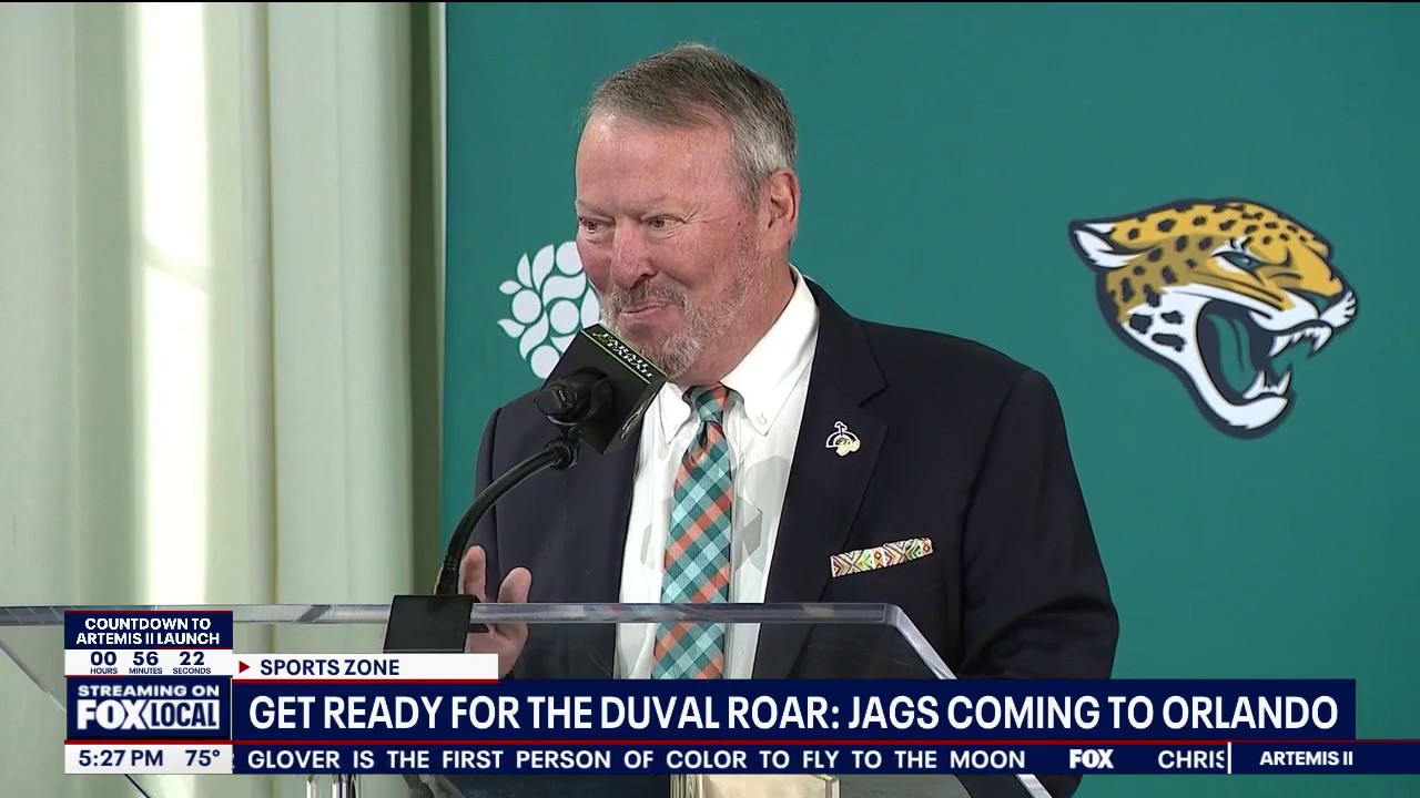 Jaguars coming to Orlando as fans prepare for ‘Duval’ chant