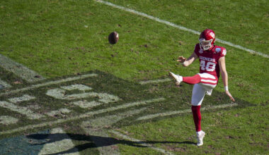 Ravens sign punter Luke Elzinga as a possible replacement for Jordan Stout